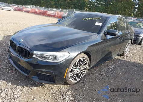 2018 BMW 540I xDrive z USA, uszkodzony, nr VIN WBAJE7C53JWD53028